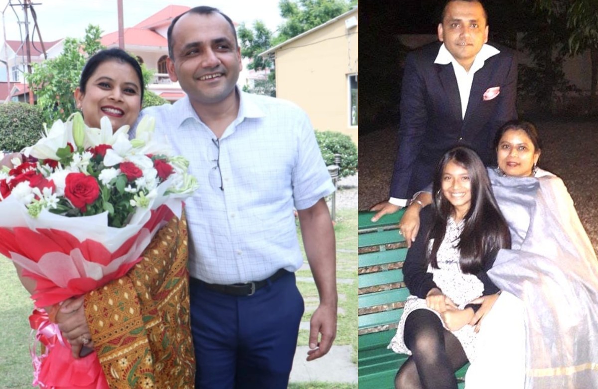 Abhinav Kumar IPS With Wife