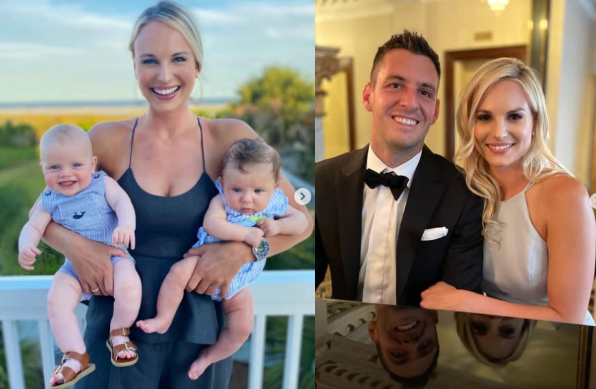 Katie George With Husband & Children