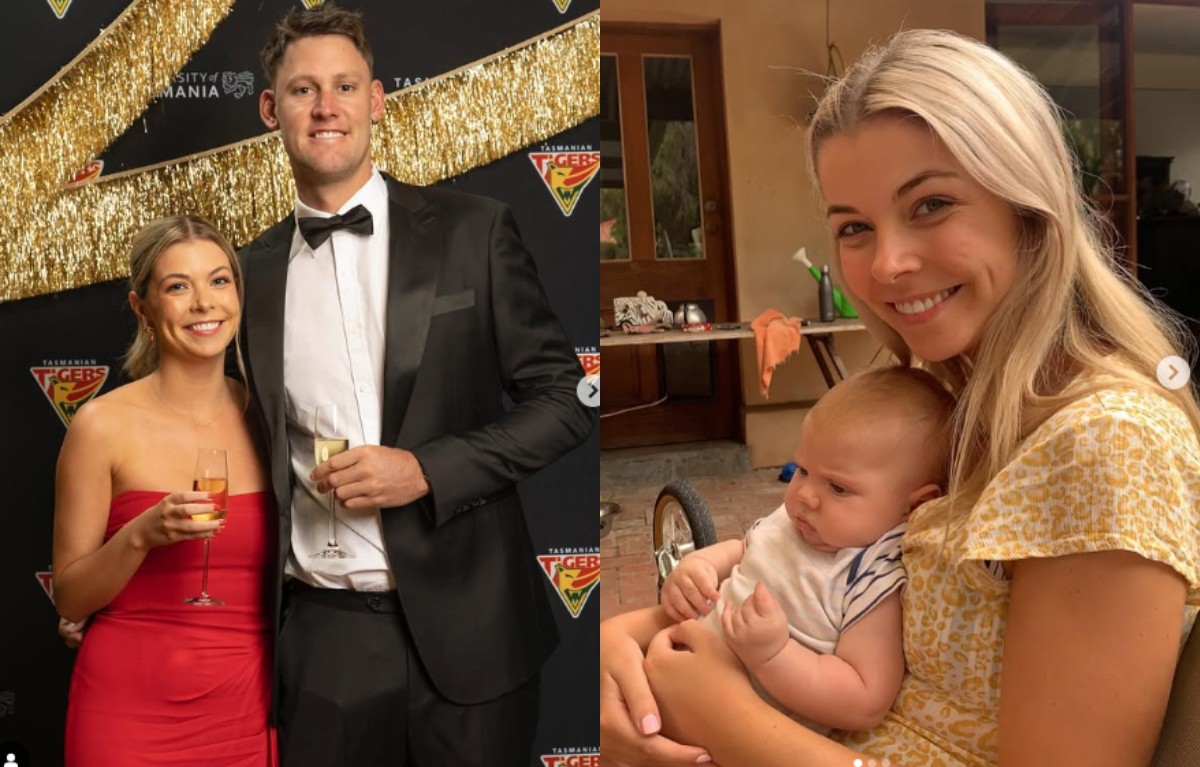 Beau Webster With His Wife And Daughter