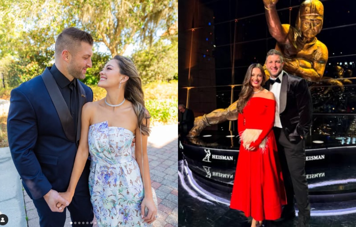 Tim Tebow With Wife Demi-Leigh Tebow