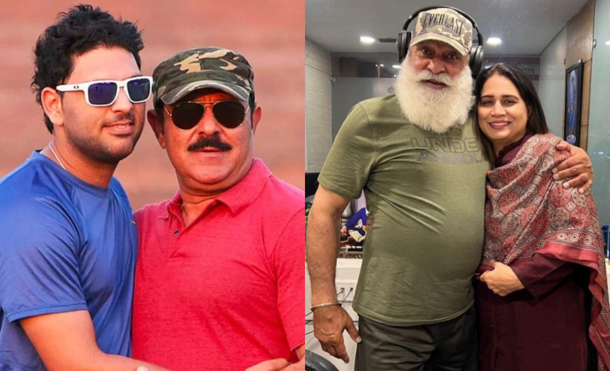 Yograj Singh With Family