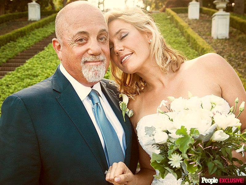 Billy Joel With His Wife